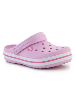 CROCS Crocband Clog K Ballerina Žabky Pink 207006-6GD