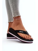 Dámské žabky na klínku Big Star JJ274A333 Bílá