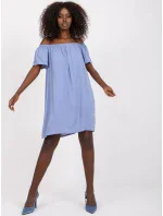 Dámské šaty-D73761M30145G světle modré Dámské šaty-D73761M30145G světle modré