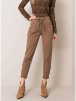 Kalhoty DHJ SP 3657.91P hnědé