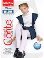 CONTE Dětské oblečení Velour 60 Bianco