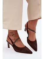 Sandály na podpatku  model 229714 Step in style