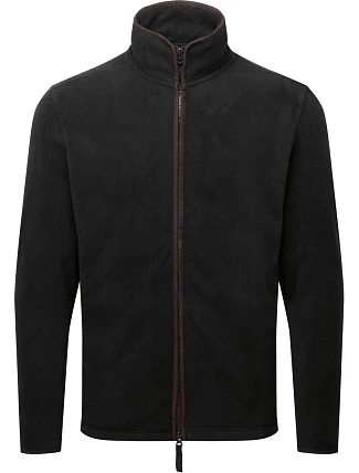 Premier PR 823 Pánská fleecová bunda „Artisan“ 39.0823 black/brown