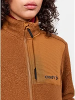 Craft Corporate ADV Pile Fleece Jacket W Dámská fleecová bunda Sherpa 81.2221 blaze/black Craft Corporate ADV Pile Fleece Jacket W Dámská fleecová bunda Sherpa 81.2221 blaze/black