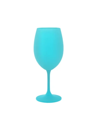 Tyrkysová sklenice na víno 350 ml Tyrkysová sklenice na víno 350 ml