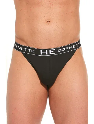 Cornette Tanga High Emotion 501/02 barva:černá Cornette Tanga High Emotion 501/02 barva:černá