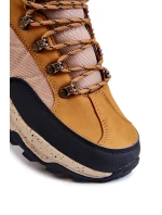 Pánské zateplené trekové boty Cross Jeans KK1R4020C velbloud Pánské zateplené trekové boty Cross Jeans KK1R4020C velbloud