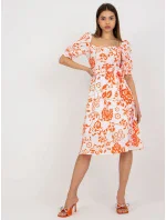 LK SK 508944 šaty.45P oranžová