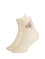 Gatta 234.59N, G34.59N Cottoline Jarní dívčí ponožky vzorované 27-32