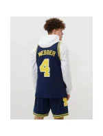 Mitchell & Ness NCAA Swingman Road Jersey Michigan1991 Chris Webber SMJY4437-UMI91CWEASBL pánové