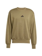 Pánská mikina adidas Essentials Feelcozy Fleece olivová KD5149 pánská