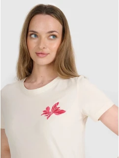 Dámské tričko s potiskem 4F 4FRSS25TTSHF2693-11S