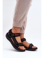 Dámské sandály Lee Cooper LCW-24-34-2615 Černé