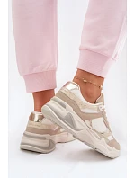 Dámské tenisky na platformě GAP MARATHON GPW6154923895 Béžové