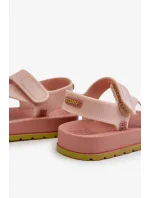 Dětské sandály na suchý zip Scented ZAXY Světle růžové