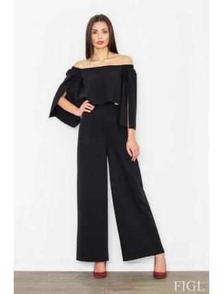 Dámský overal M539 black - FIGL Dámský overal M539 black - FIGL