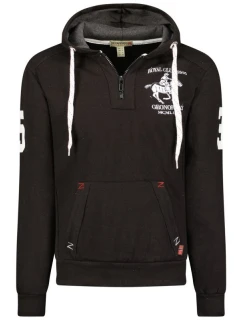 Geographical Norway Folton EO 100 M WW4783H/GNO-Černá mikina