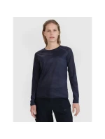 Dámské rychleschnoucí cyklistické tričko s dlouhým rukávem 4F 4FWSS25TFLOF344-20A
