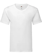 Fruit of the Loom Iconic 150 V-Neck T Tričko s výstřihem do V 16.1442 white Fruit of the Loom Iconic 150 V-Neck T Tričko s výstřihem do V 16.1442 white