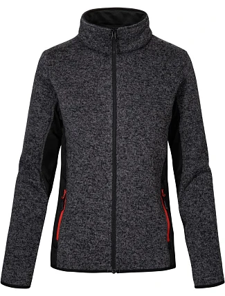 Promodoro 7705 Dámská pracovní pletená fleecová bunda 40.7705 heather graphite Promodoro 7705 Dámská pracovní pletená fleecová bunda 40.7705 heather graphite