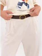 Kalhoty DHJ SP 20316.16 světle béžové