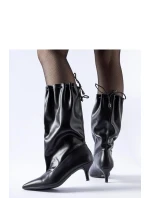 Boty na podpatku model 204478 Solea Boty na podpatku model 204478 Solea