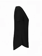 Neutral O 80012 Dámské bio tričko s ohrnutými rukávy 77.8012 black Neutral O 80012 Dámské bio tričko s ohrnutými rukávy 77.8012 black