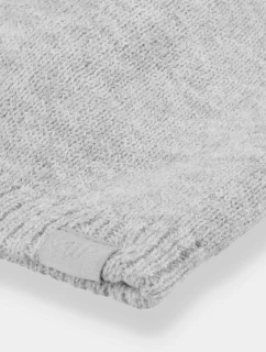 Dámská zimní čepice 4F 4FAW23ACAPF285-27M šedá