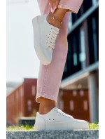 Dámské Textilní Tenisky Big Star RR274407 Béžové