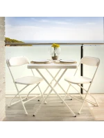 BALKONOVÝ SET ARUBA - STŮL + 2 ŽIDLE