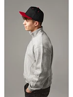 Beechfield B 610C 5 panelová Snapback kontrastní kšiltovka 53.610C black/surf blue Beechfield B 610C 5 panelová Snapback kontrastní kšiltovka 53.610C black/surf blue