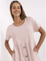 Šaty MO SK 1005.67 světle růžové