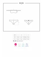 Komplet 822-SEA - Obsessive Komplet 822-SEA - Obsessive