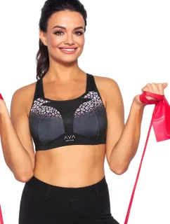 Dámská sportovní podprsenka CARRI černá - Ava