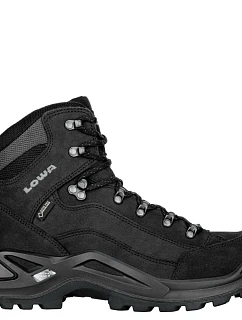 Boty Renegade GTX Mid – tmavě černé – UK 9 (43,5) LOWA