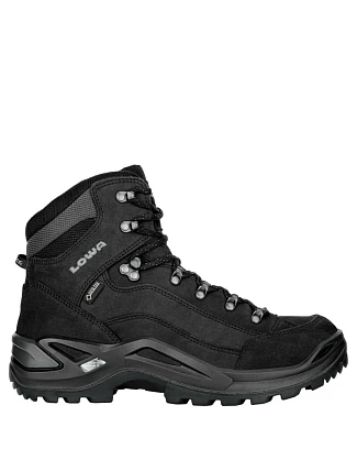 Boty Renegade GTX Mid – tmavě černé – UK 9 (43,5) LOWA