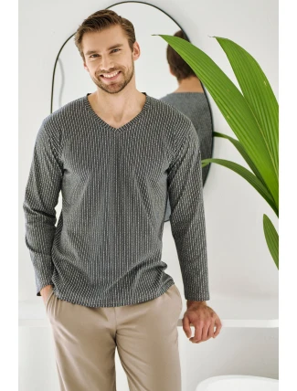 3481 PÁNSKÉ DLOUHÉ PYŽAMO LUCA M-2XL 3481 PÁNSKÉ DLOUHÉ PYŽAMO LUCA M-2XL