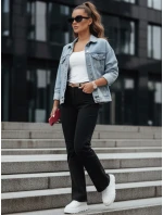 Dámské široké džíny DELUSSIA black FashionStreet UY2669 Dámské široké džíny DELUSSIA black FashionStreet UY2669