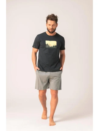 Pánské pyžamo Key MNS 637 A26 cr/r M-2XL