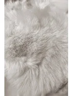 Dámská zimní bunda v barvě ecru s opaskem (5M3156-254) Dámská zimní bunda v barvě ecru s opaskem (5M3156-254)