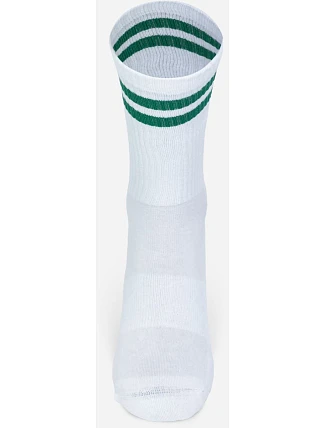Mr. Socks L 05004 Tenisové ponožky "Basic" 88.5004 white/green Mr. Socks L 05004 Tenisové ponožky "Basic" 88.5004 white/green