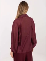 IT košile KS 28979.63 bordó