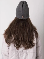 Dámská čepice.96 tmavě šedá Dámská čepice.96 tmavě šedá