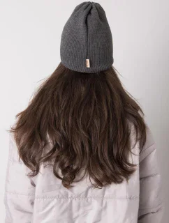 Dámská čepice.96 tmavě šedá