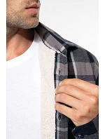 Kariban K 579 Flanelová košile s sherpa fleecovou podšívkou 20.K579 storm grey/navy Kariban K 579 Flanelová košile s sherpa fleecovou podšívkou 20.K579 storm grey/navy