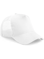 Beechfield B 640 5 panelová Trucker kšiltovka 53.0640 white/white