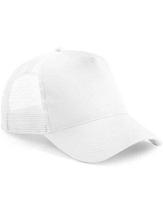 Beechfield B 640 5 panelová Trucker kšiltovka 53.0640 white/white