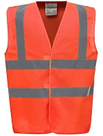 Yoko HVW 100 Hi-Vis bezpečnostní vesta 79.W100 hi vis orange Yoko HVW 100 Hi-Vis bezpečnostní vesta 79.W100 hi vis orange