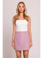 M854 Mini sukně - marsala