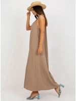 Dámské šaty 203D.38P béžové -  FPrice